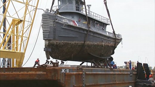 49K views · 77 reactions | OLD TUGBOAT REMOVED FROM HALIFAX RIVER:...