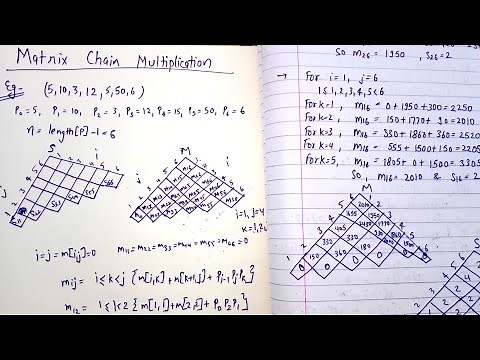 Matrix Chain Multiplication Example in DAA | DAA | Lec-37