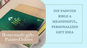 DIY Painted Bible A Meaningful, Personalized Gift Idea
