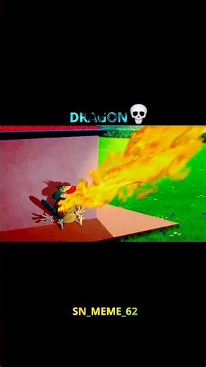 Dragon 🐉☠️#cartoon #edit #funnyvideo #memes #shorts #shortvideo