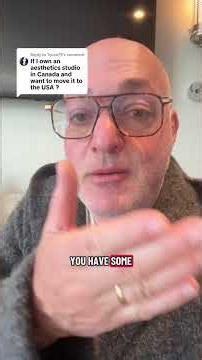 Yes, a Canadian woman who owns an aesthetic studio can potentially open a U.S