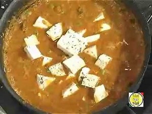 Paneer Matar Masala - By Vahchef @ VahRehVah.com