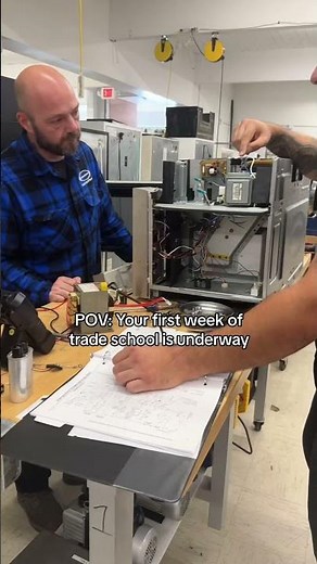First Week of Appliance Repair School