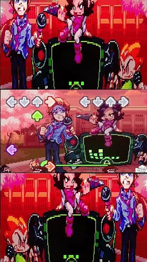 Friday Night Funkin' UPDATE It's Senpai VS Pico in Roses (Pico Mix)