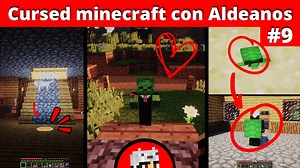 SÍGUEME!... minecraft pero los aldeanos piensan, son graciosos y estan cursed! Esta es la novena recopilación de mis tiktoks virales #Cursedminecraft #luislucho #minecraftfunny | LuisLucho_vlogs