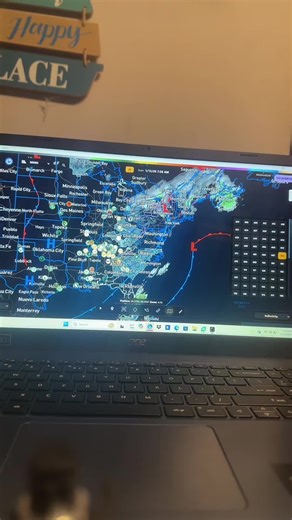 Snow Winter Forecast Model run #weatherupdate #snow #weatherreport #fyp #southeast