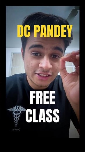 DC Pandey FREE lecture : NEET 2027/28! 🩺 physics #motivation #neet #physics #aiims