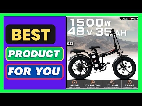 DEEPOWER G23 Electric Bike LED Display 1500W Moto