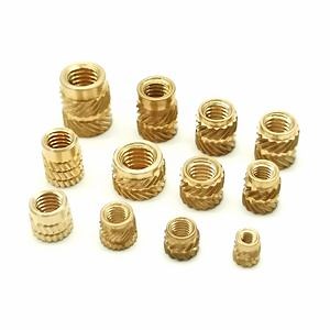 [Hot Item] OEM ODM Blind Plastic Insert Knurled Brass Nut M1.6 M2.5 M4 M6 M8 Thread Insert Nuts