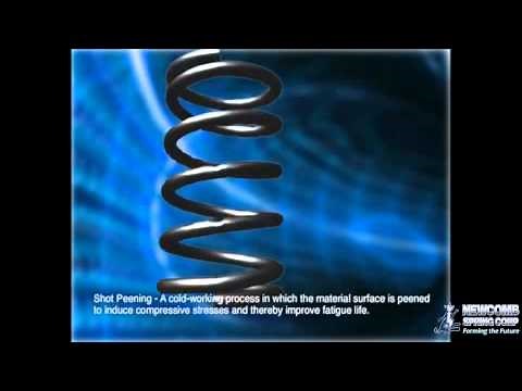 Coil Spring Shot Peening - by Newcomb Spring Corp