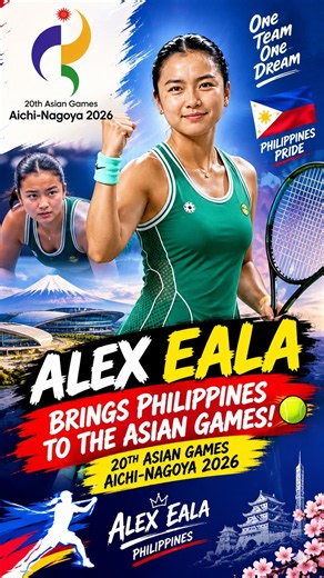 Alex Eala seeded No. 1 in 2026 Aichi-Nagoya Asian Games women's singles tennis