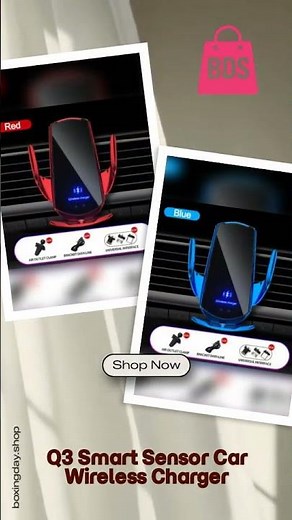 Q3 Smart Sensor Car Wireless Charger