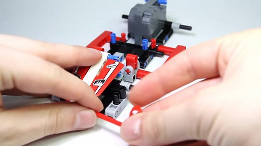 【乐高经典介绍 搭建快放】 Lego Technic 系列 42011 Race Car