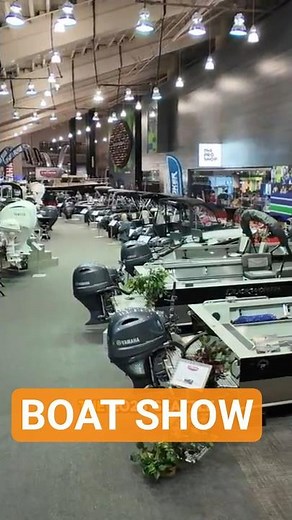 Inside the 3 Rivers Marine Booth - Seattle Boat Show