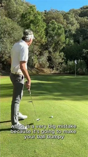 Putting priority #1: Ball roll.