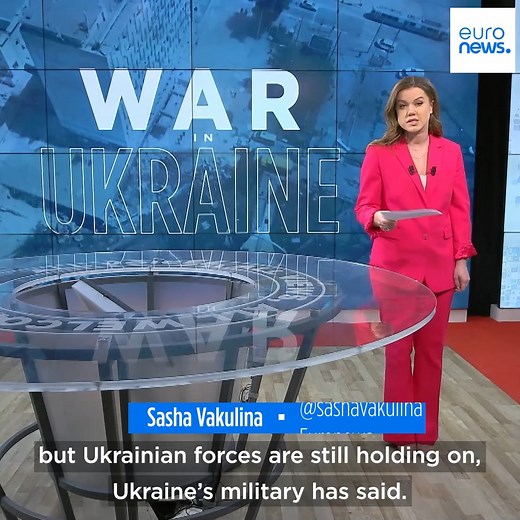 2.6K views · 21 reactions |  Ukraine war in maps: Ukrainian forces are holding on despite 'extraordinarily bloody battles' with Russian troops, according to Kyiv. #UkraineWar | Euronews English | Facebook