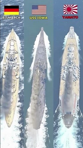 Largest Battleships of World War II