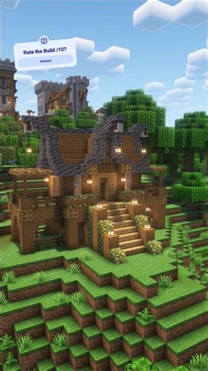 House In Minecraft | Building a City | Tutorial | #minecraft #timelapse #minecraftbuilding