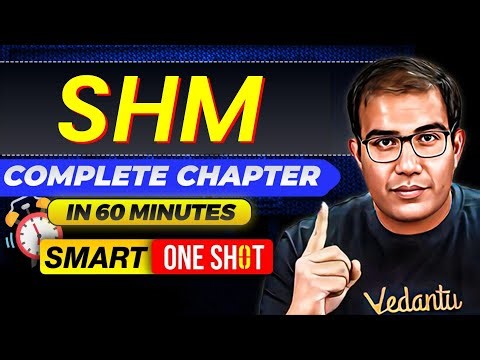 JEE 2026 | Complete SHM in 60 Minutes | SMART ONE SHOT | Class 11th JEE | Vinay Shur Sir