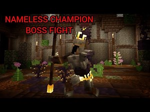 Minecraft Helios Divinity: Nameless Champion Boss Fight ( 1.12.2 Mod )
