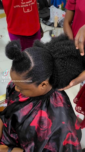 59K views · 547 reactions | Réalisation coiffure nappy  | Style De Femmes | Facebook