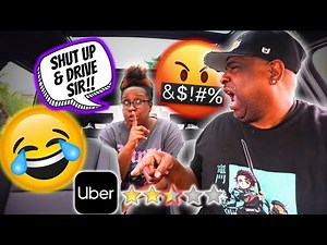 TREATING MY FIANCE LIKE MY UBER DRIVER TO SEE HIS REACTION! (HE WAS HEATED)