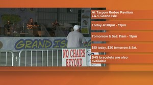 Grand Isle's Island Strong Music Fest happening rain or shine in Louisiana