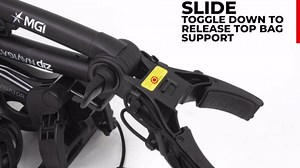 MGI Zip X5 Electric Golf Cart - 36 Hole Battery - (Drink, Umbrella, & GPS Phone)