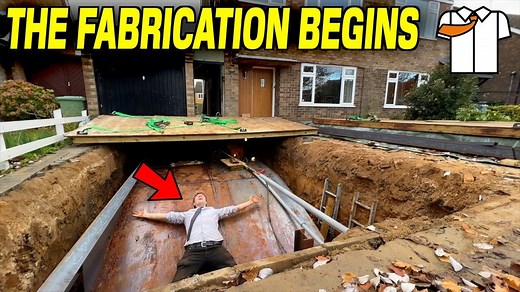 Digging a Secret Garage Under My House (Part 2) | Colin furze