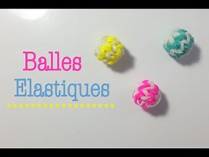 Comment faire une balle 3D avec des élastiques sans machine