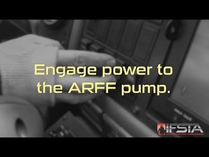 Aircraft Rescue Fire Fighting - Engage Power to the ARFF Pump