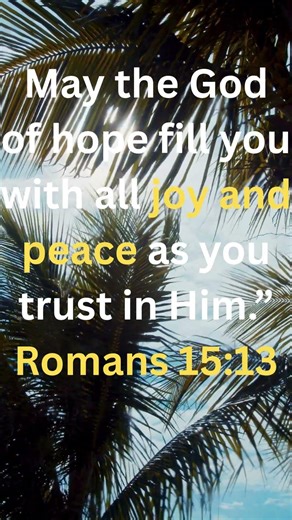 Faith & Hope - Romans 15:13 - Bible O Clock