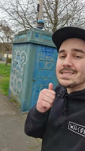 Real TARDIS (well, Police Box) in Newport