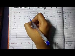 #11 Facility Layout |Operations Planning