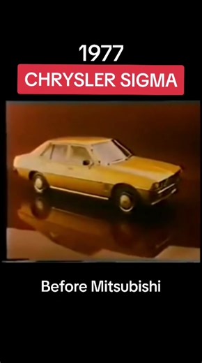 Chrysler Sigma: Australian History & 70s Nostalgia
