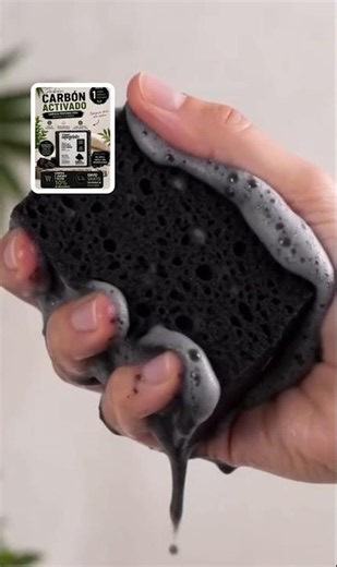 Jabon de carbon activado