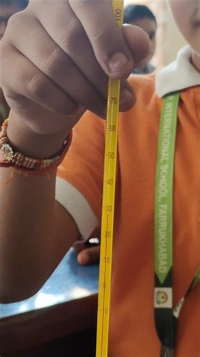 How to measure Temperature 🌡️ with thermometer 🌡️#education #ytshorts #studymotivation #students