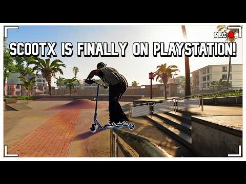 SCOOTX Is FINALLY On PLAYSTATION! HUGE ScootX Update (ScootX Gameplay)