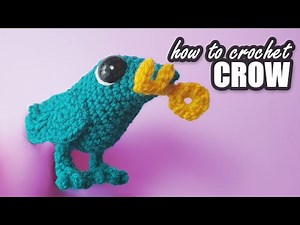 Time to crow-chet! (Free pattern)