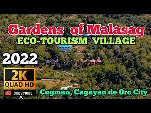 Gardens of Malasag: ECO Tourism Village | Cagayan de Oro City | Aerial shots 2022