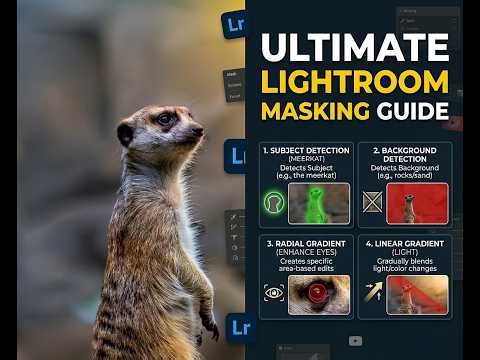 ULTIMATE Lightroom Masking Guide: Subject, Background, & Gradients