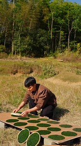 30K views · 564 reactions | From River to Table: The Ancient Art of Making Moss Cakes  | Village Life Adventure | Facebook
