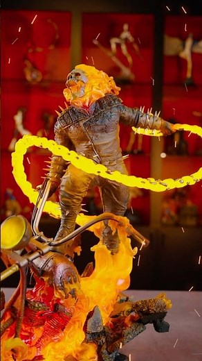 HUGE Light-Up Ghost Rider Unboxing 🔥