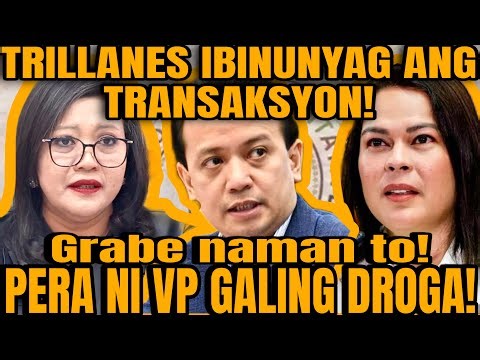 TRILLANES IBINUNYAG NA GALING DŘØGÁ ANG PERA NI SARA DUTERTE!