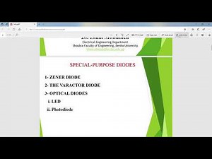 Lec(7) Varactor and photo diodes