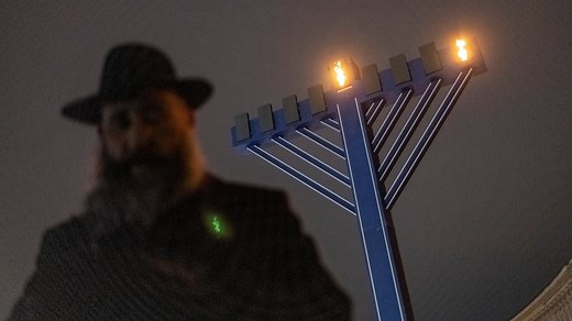 Hanukkah commemorated in Kyiv amid ongoing war