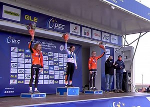 Uitslagen en medaillespiegel EK veldrijden 2021 | Tien medailles voor Nederland, België vijf