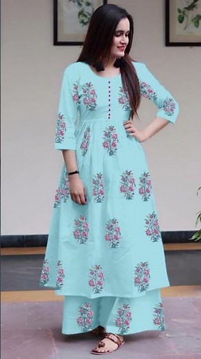 Kurti designs ideas, trendy elegant kurti design collection 😍 #kurti #dress #fashion #designs #ideas