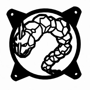 Onix Pokémon Cooler fan grill cover cover fan cover pc