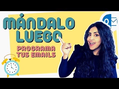 📨 Cómo programar un email en Outlook ⏰